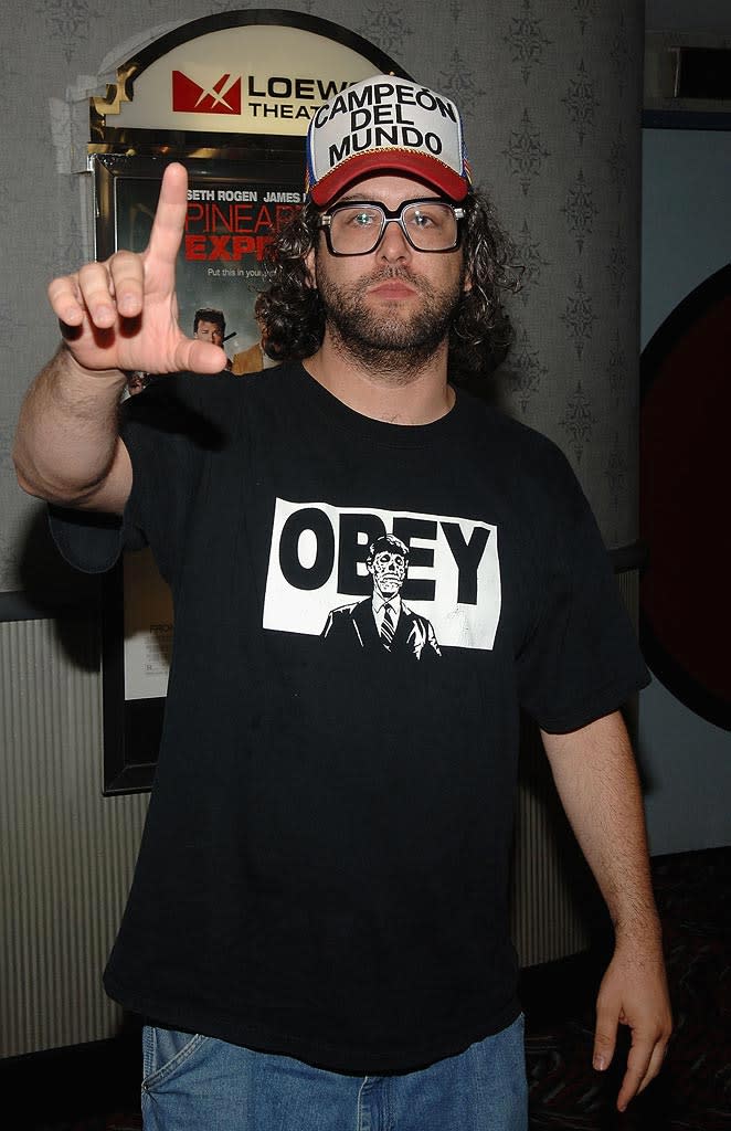 Pineapple Express NY Premiere 2008 Judah Friedlander