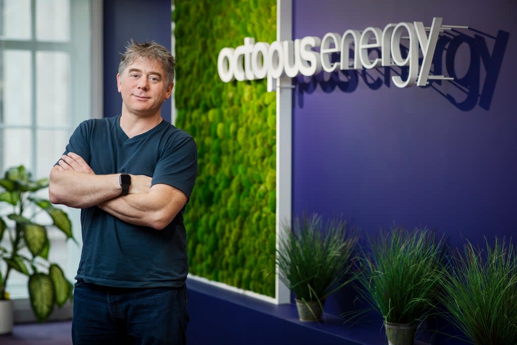 Octopus Energy founder and chief executive Greg Jackson (Octopus Energy)