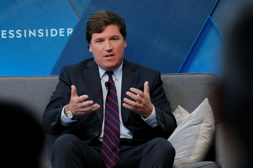 Fox personality Tucker Carlson. 