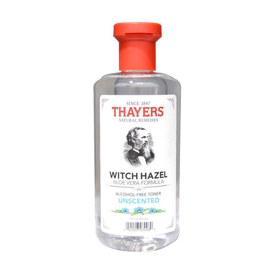 4) Thayers Alcohol-Free Unscented Witch Hazel