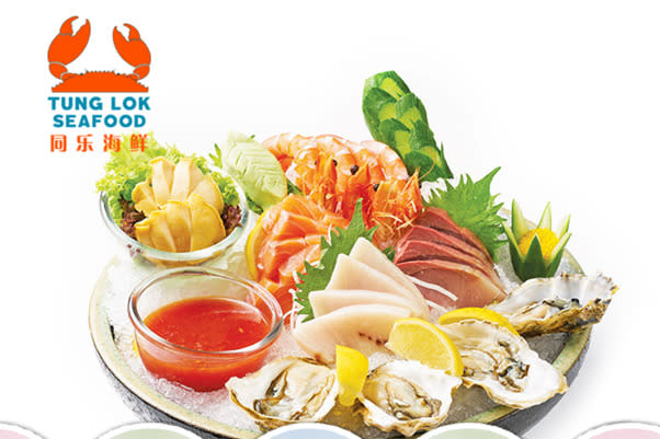 tung lok seafood - sashimi platter