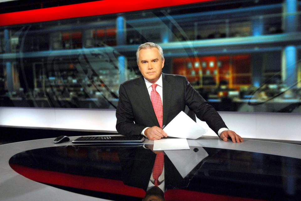 bbc presenter huw edwards pictured in 2008