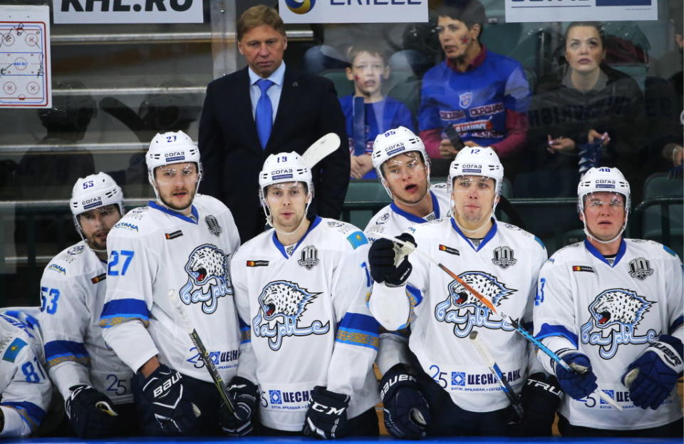 KHL squad Barys Astana has some unconventional ideas on how to break a slump. (Getty Images)