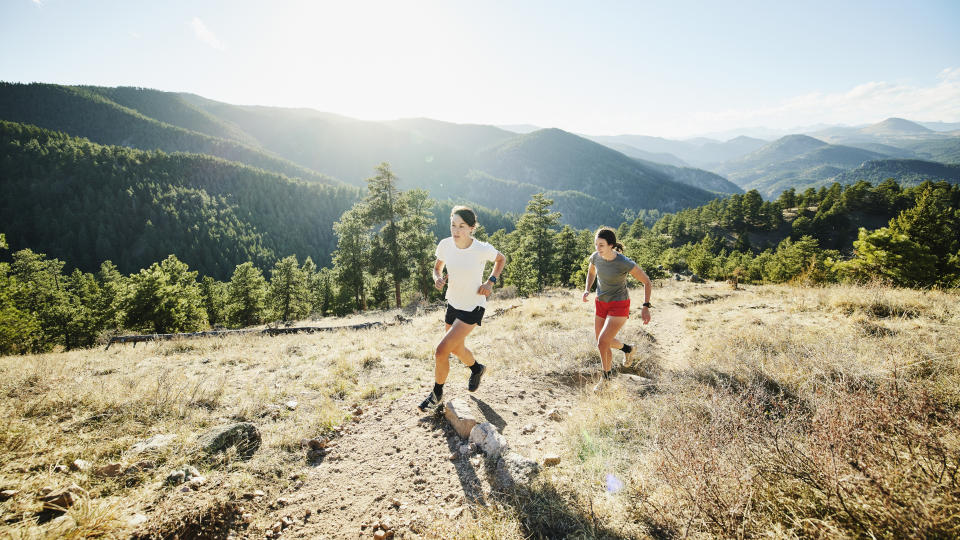 trail runners in Colorado