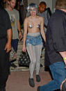 <p>Miley Cyrus attends a party at Art Basel on December 8, 2014.</p>