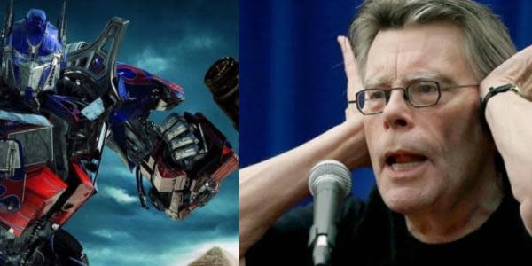 Stephen King odió tanto la película de Transformers que se salió del cine