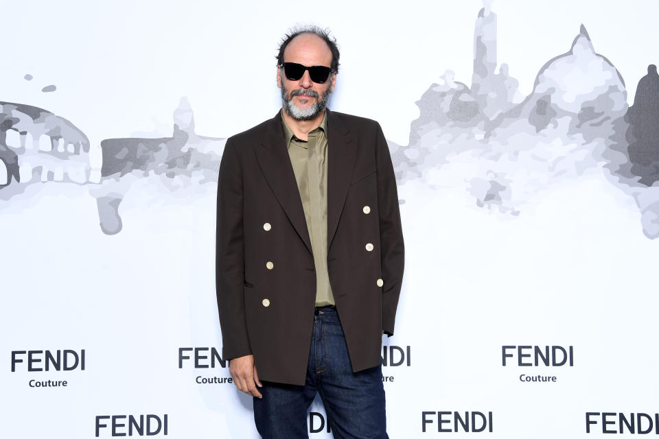 Luca Guadagnino attends the Cocktail at Fendi Couture Fall Winter 2019/2020 in Rome, Italy. (Photo by Daniele Venturelli/Getty Images for Fendi)