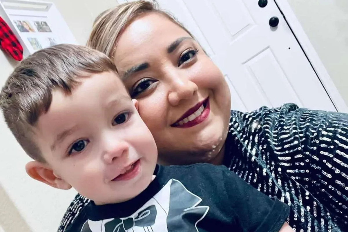 Savannah Kriger, 32, shot her son Kaiden, 3, before ultimately turning a gun on herself in a murder-suicide that happened in San Antonio, Texas (Bexar County Sheriff’s Office)