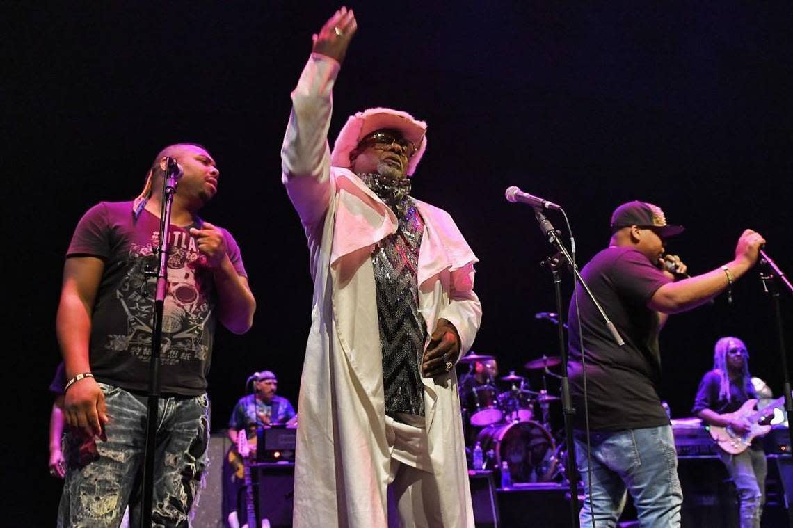 George Clinton performs April 27, 2017, as part of Durham, NC’s The Art of Cool festival.