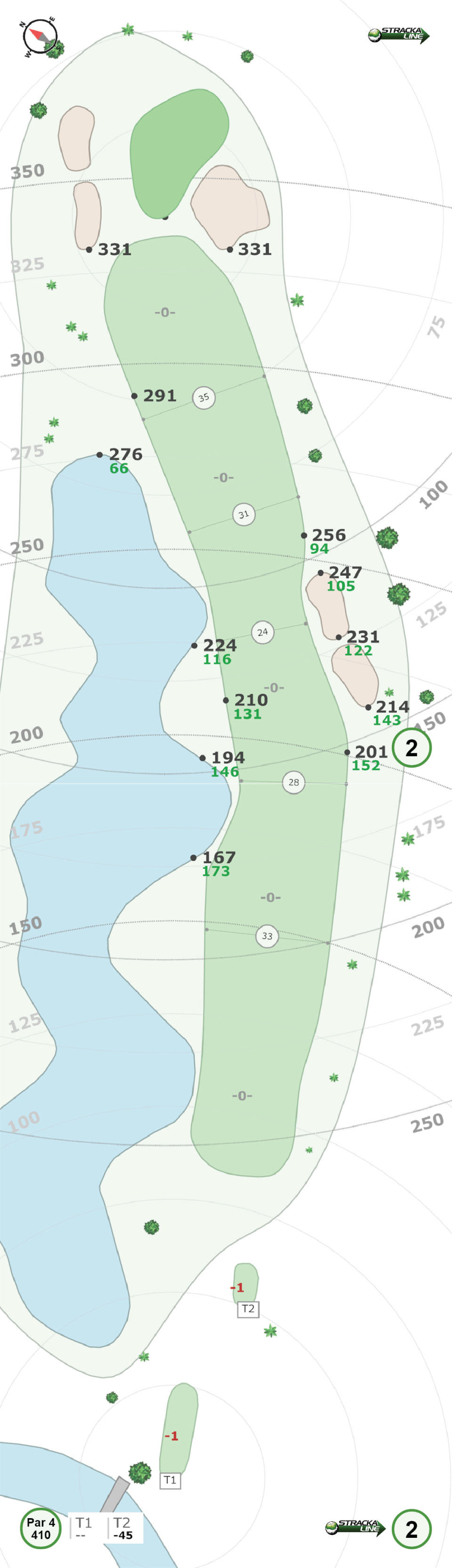 Check the yardage book Waialae for the 2024 Sony Open on the PGA Tour