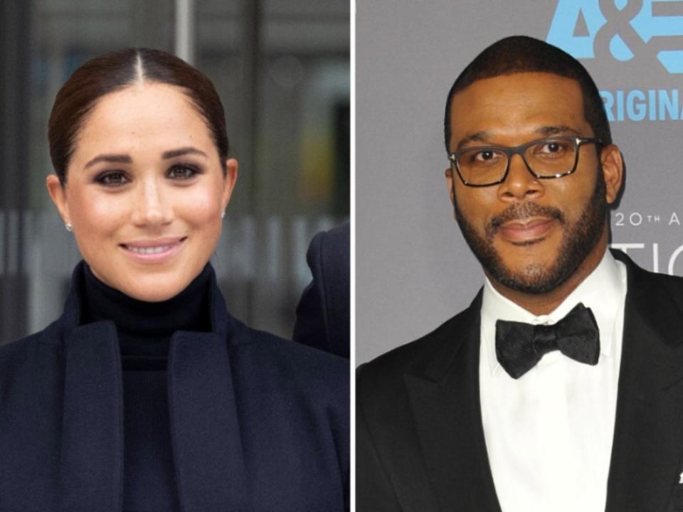 Herzogin Meghan und Tyler Perry sind gute Freunde. (Bild: [M]imago images/ZUMA Wire / Paul Smith/Featureflash/ImageCollect)