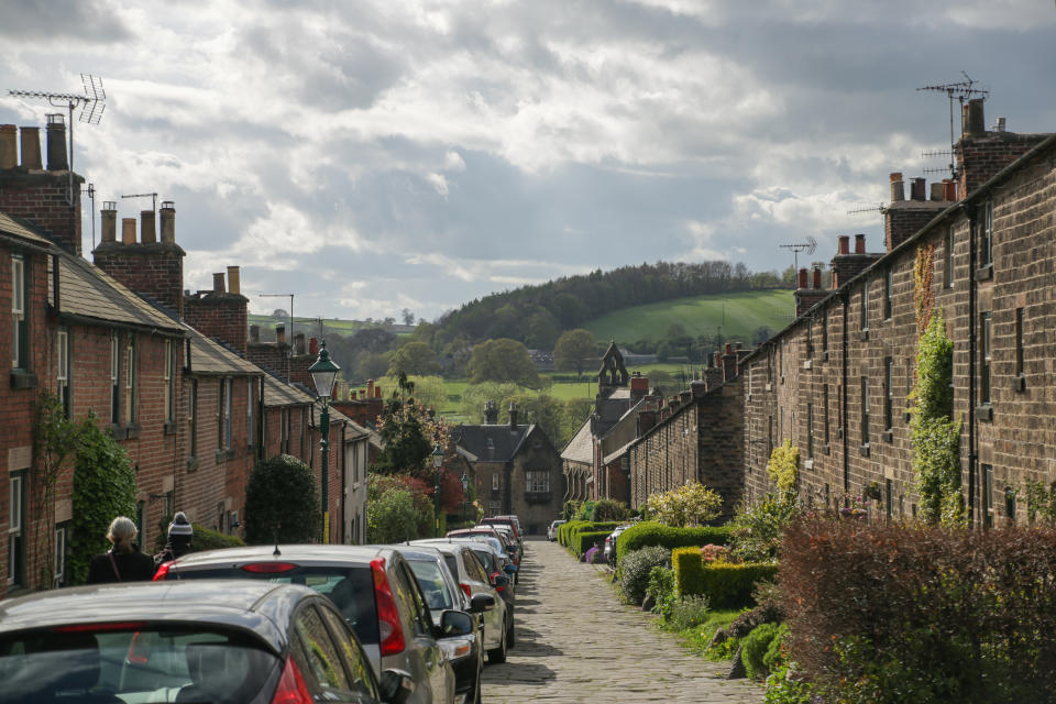 Views of a street called Long Row in the mill town of Belper in Derbyshire. Photo date: Saturday, April 15, 2017. Photo credit should read: Richard Gray/EMPICS Entertainment