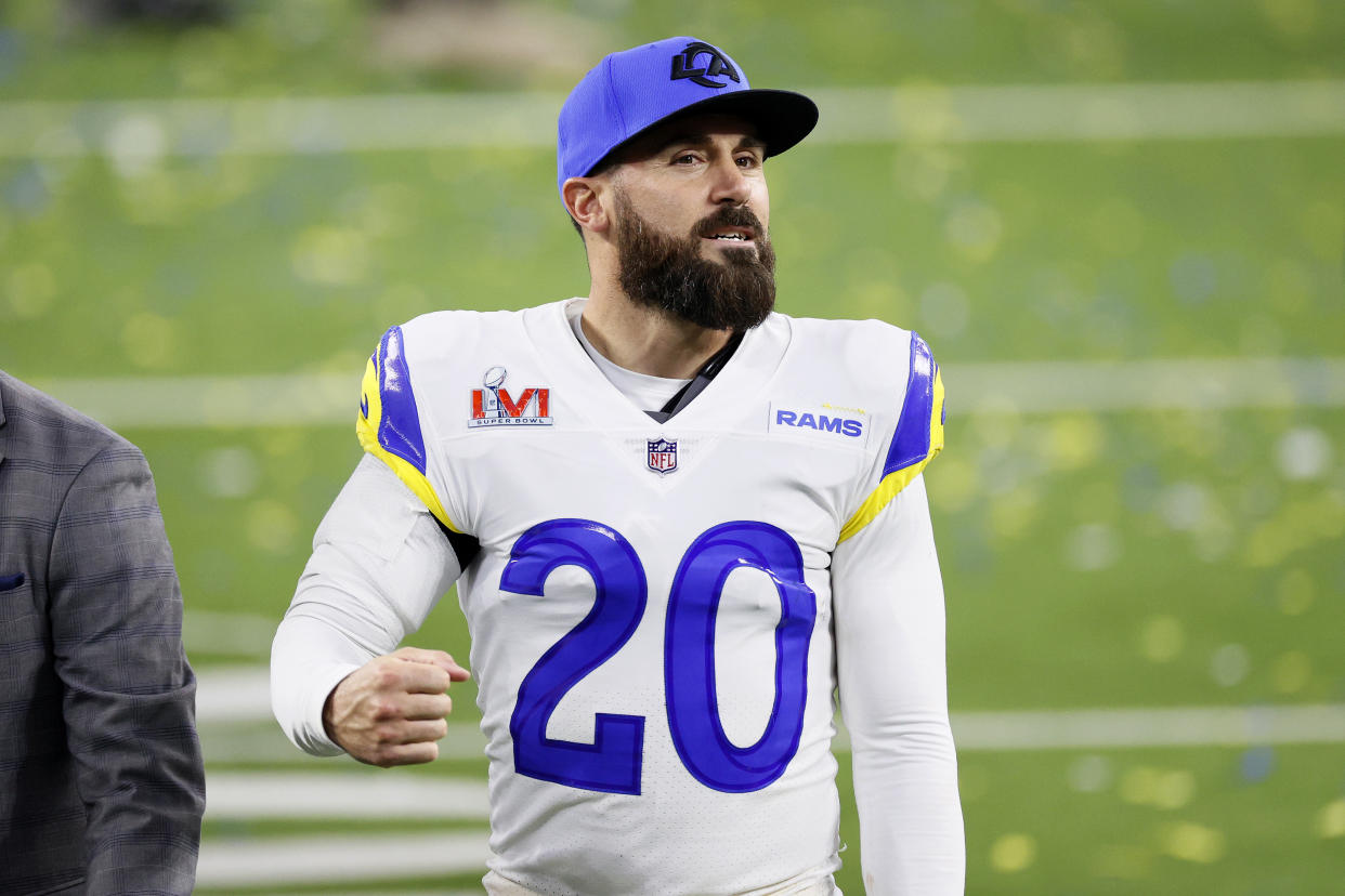 Eric Weddle of the Los Angeles Rams