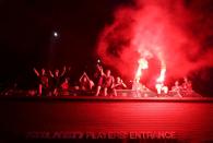 Premier League - Liverpool fans celebrate winning the Premier League