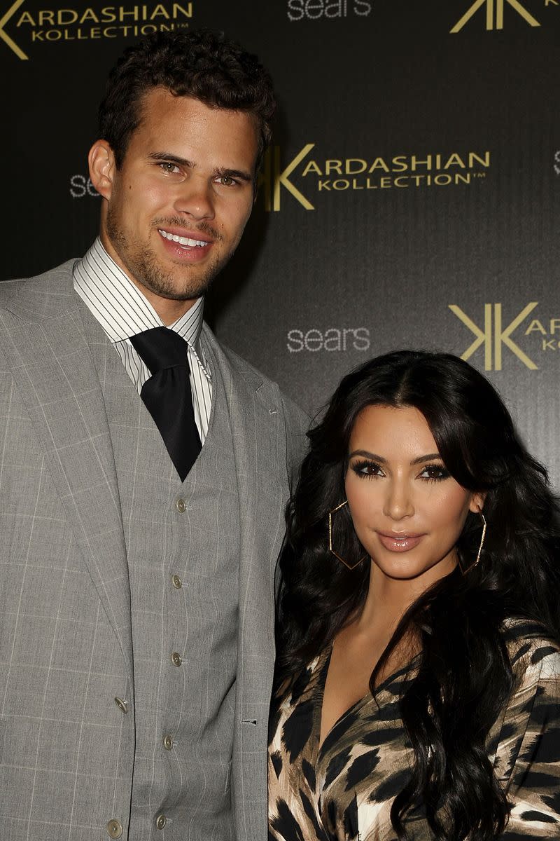 Kim Kardashian and Kris Humphries