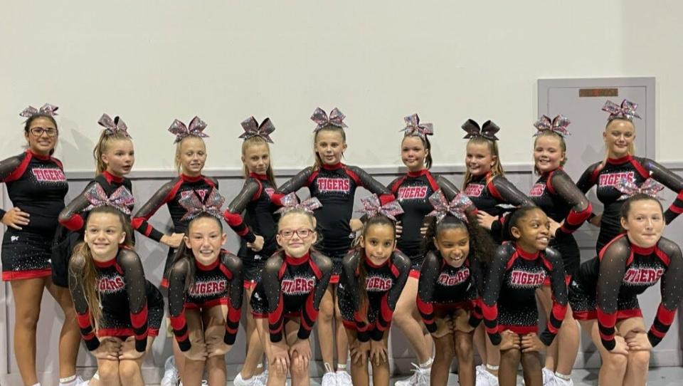 The Dunnellon Tiger Junior Pee Wee Cheer Squad is headed to the Nationals Cheer and Dance Championships to represent Marion County.