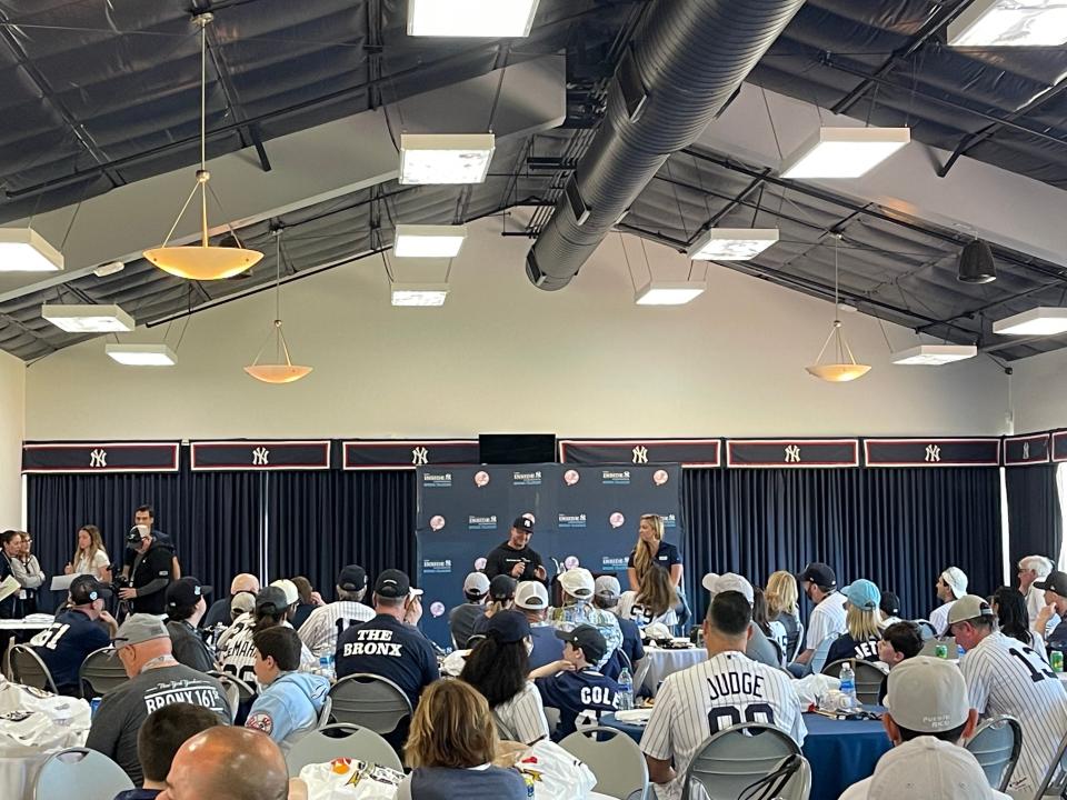 Yankee Insider Experience meet and greet, Lucia Bailey, "I Drained My Savings For The Yankee Inside Experience and It Was a Huge Disappointment."