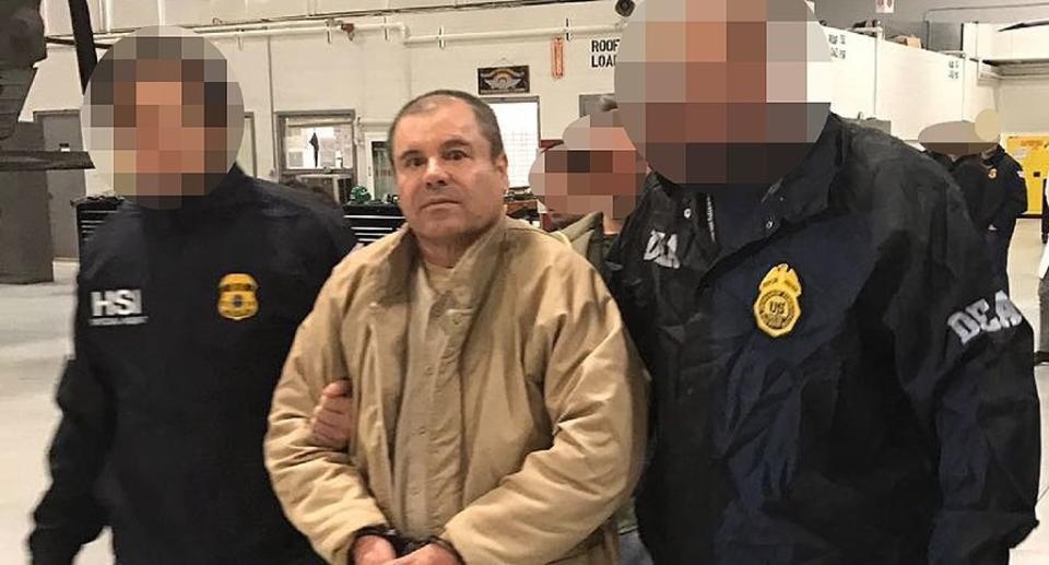 The trial of Joaquin "El Chapo" Guzman is under tight security, authorities said. (Photo: Yahoo Magazines PYC)