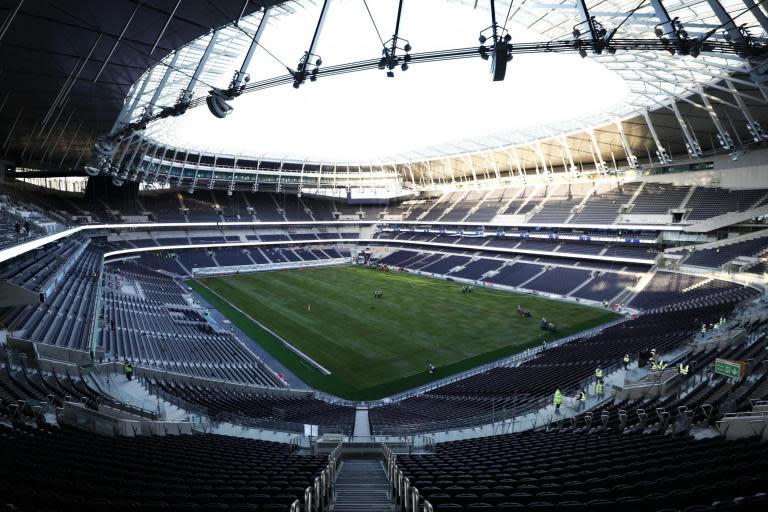 Tottenham hope to open new stadium to the public this weekend as final touches are made to club shop