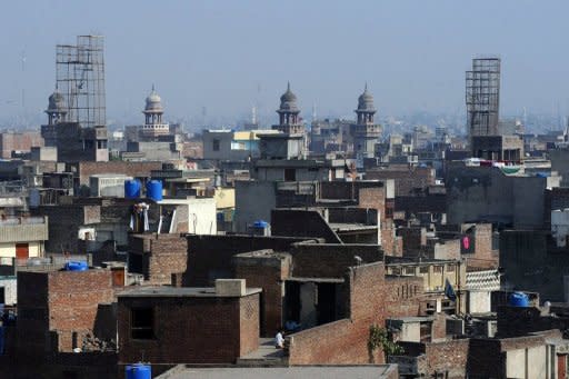A view of Pakistan's second largest city of Lahore, where the widow of a Pakistani man shot dead by CIA contractor Raymond Davis last year has been killed by her father for refusing to marry