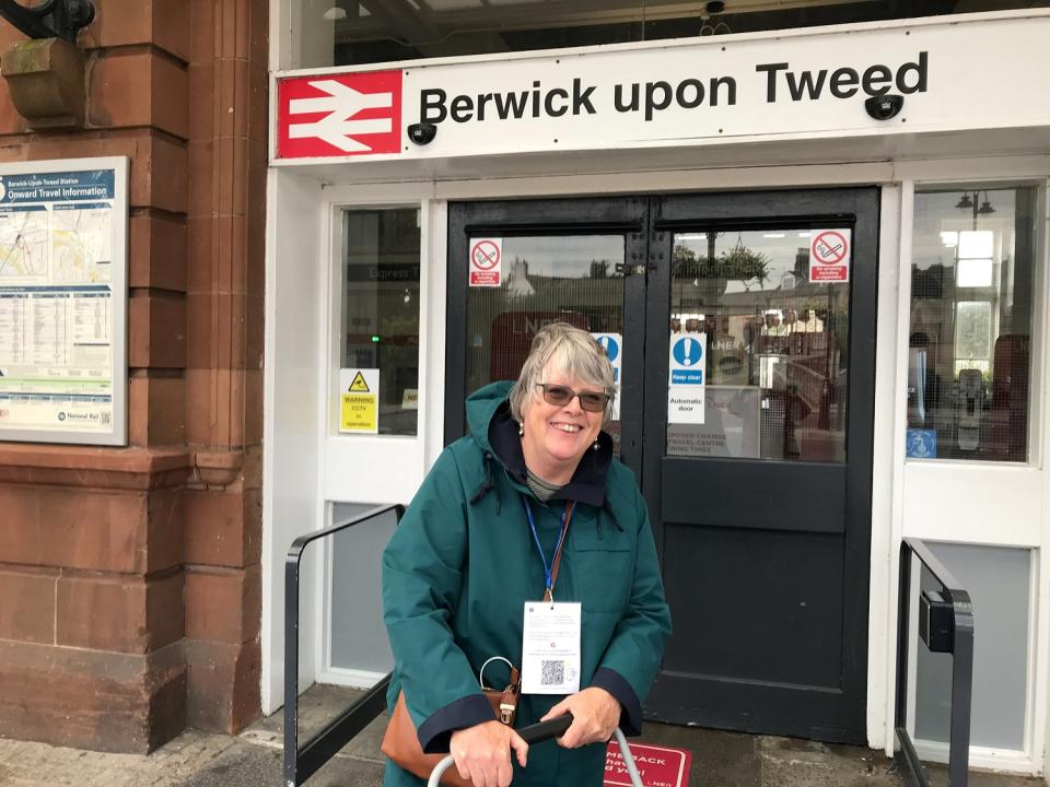 Ibbott made it up to  Berwick Upon Tweed (SWNS)