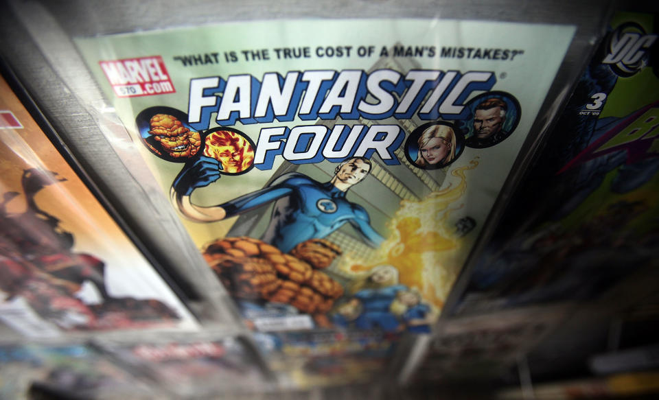 A Marvel Fantastic Four comic b