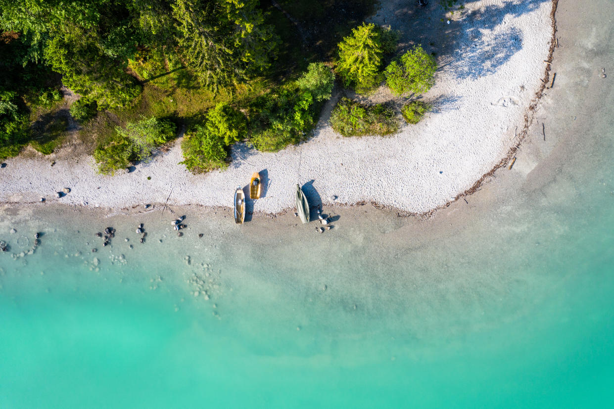 Der Walchensee in Bayern bietet Karibik-Feeling für wenig Geld