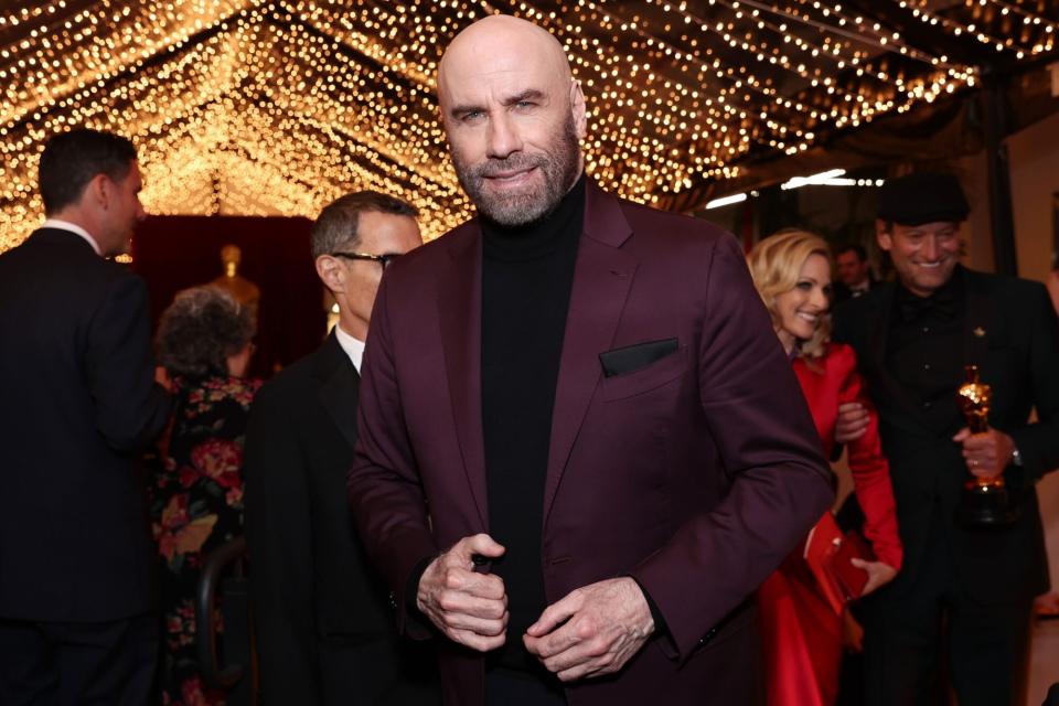 HOLLYWOOD, CALIFORNIA - MARCH 27: John Travolta attends the Governors Ball during the 94th Annual Academy Awards at Dolby Theatre on March 27, 2022 in Hollywood, California. (Photo by Emma McIntyre/Getty Images)