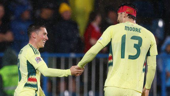 Harry Wilson and Kieffer Moore gave Wales the perfect start in Montenegro