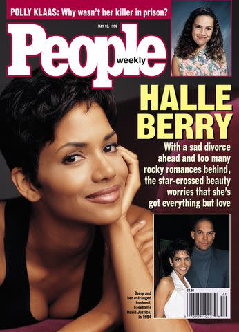 Halle Berry on the cover of PEOPLE in 1996