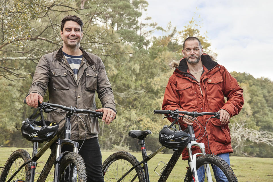 Chris Bavin and Fred Sirieix head to the New Forest. (BBC/Outline Productions)