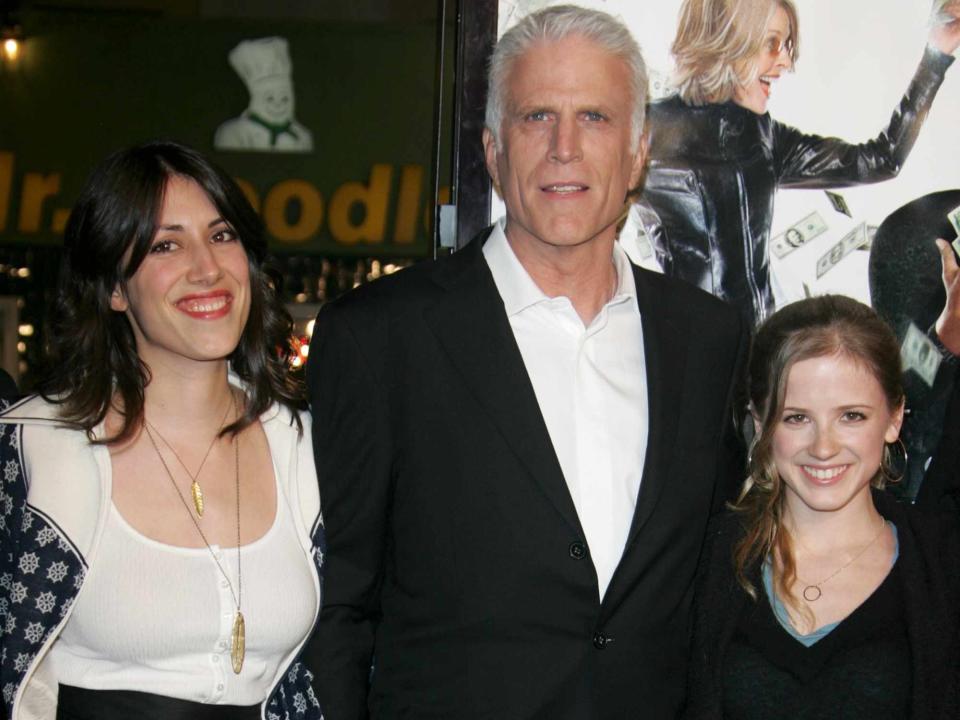 <p>Matt Baron/BEI/Shutterstock </p> Ted Danson and daughters Kate and Alexis  at the 