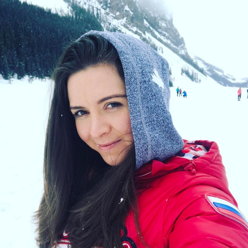 Photogenic Russian curlers: Julia Guzieva