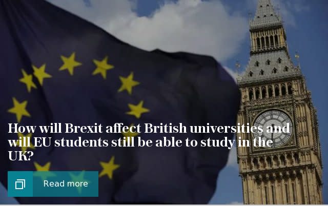 Brexit universities