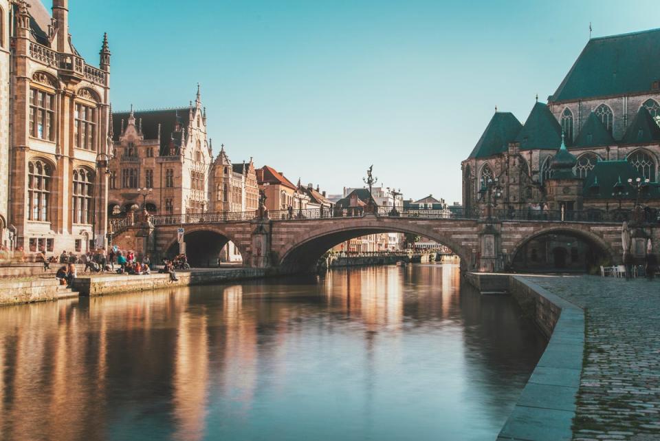 Ghent is one of five cities on the Holland & Belgium route (Getty Images)