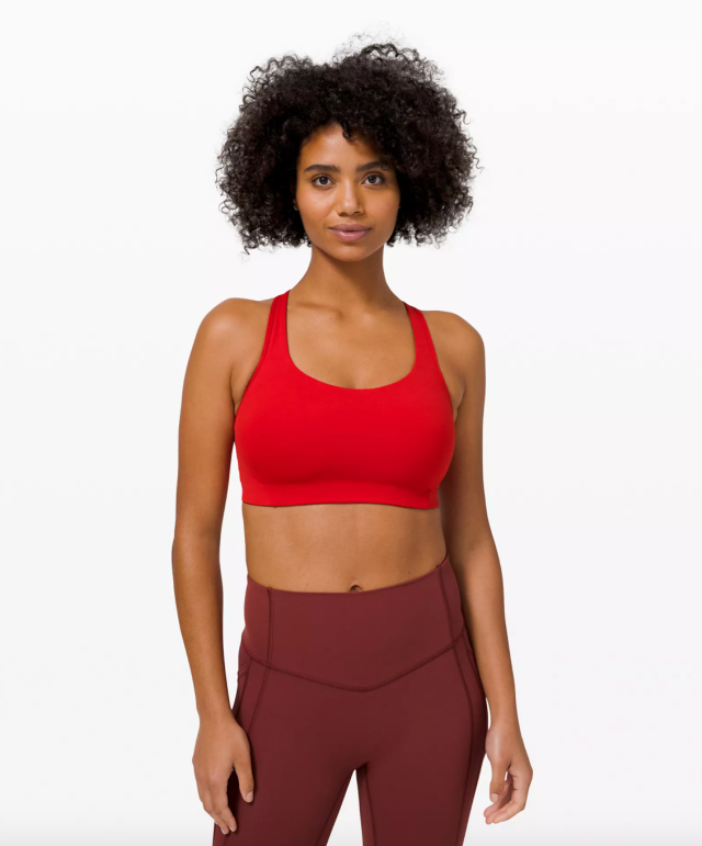 Lululemon deep red sports bra Size undefined - $13 - From Lindsey