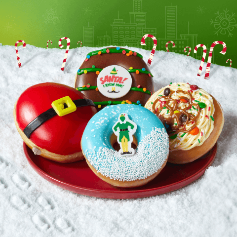 Krispy Kreme holiday doughnuts