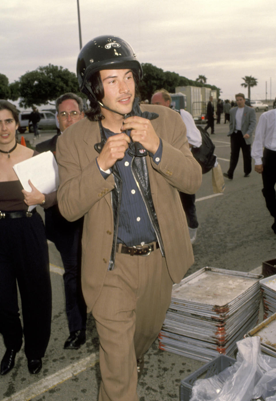 Reeves arrives at the 8th Annual IFP/West Independent Spirit Awards in Santa Monica, California.