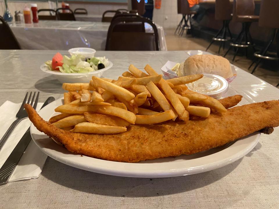 Land yourself a fish fry dinner this Lenten season, like this one from Monaca Turners.