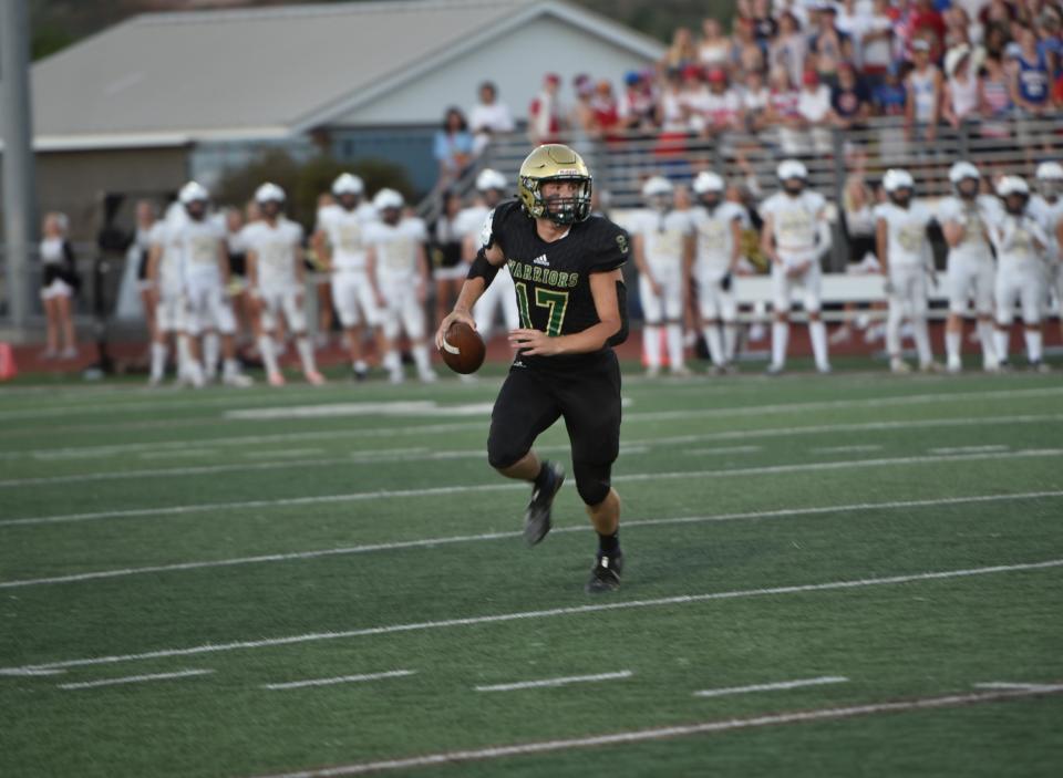 Hunter Johnson has had Snow Canyon's offense clicking on all cylinders in the last half of the season, and the Warriors look poised to keep that momentum going in the 4A state playoffs.