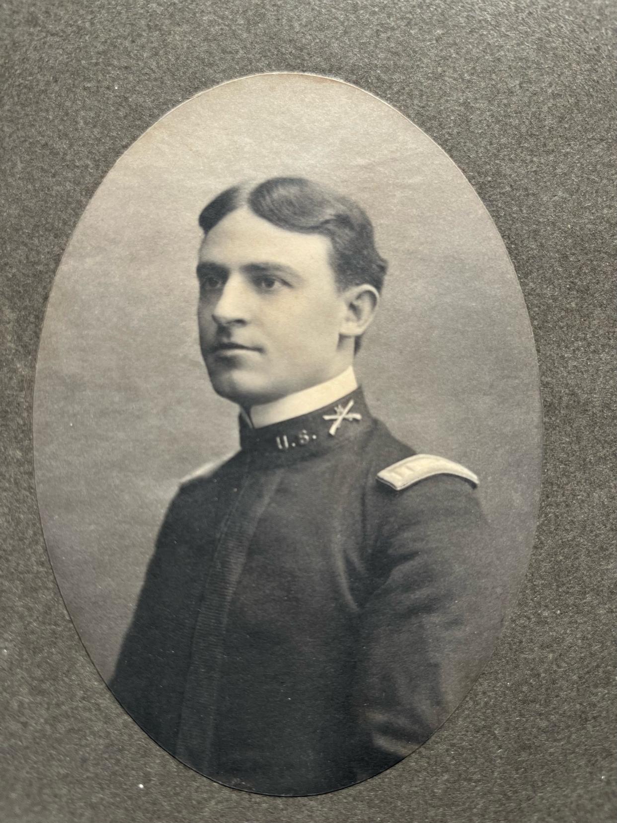 Brig. Gen. Perry Miles, of Johnstown, during his time at the U.S. Military Academy at West Point.