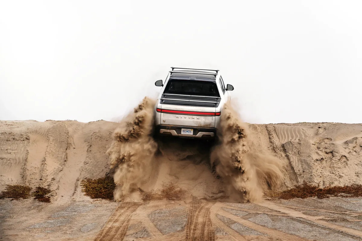 Rivian teases off-road Sand Mode and a pet-friendly HVAC feature - engadget.com