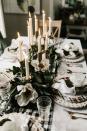 <p>Poinsettias and holly are the plants of the season, but they run the risk of feeling a tad...<em>predictable.</em> To shake things up, add some leafy greens and magnolia blossoms to your centerpiece.<br></p><p><a href="https://kbstyled.com/2018/12/christmas-tablescape/" rel="nofollow noopener" target="_blank" data-ylk="slk:Via KBStyled;elm:context_link;itc:0;sec:content-canvas" class="link "><em>Via KBStyled</em></a></p>