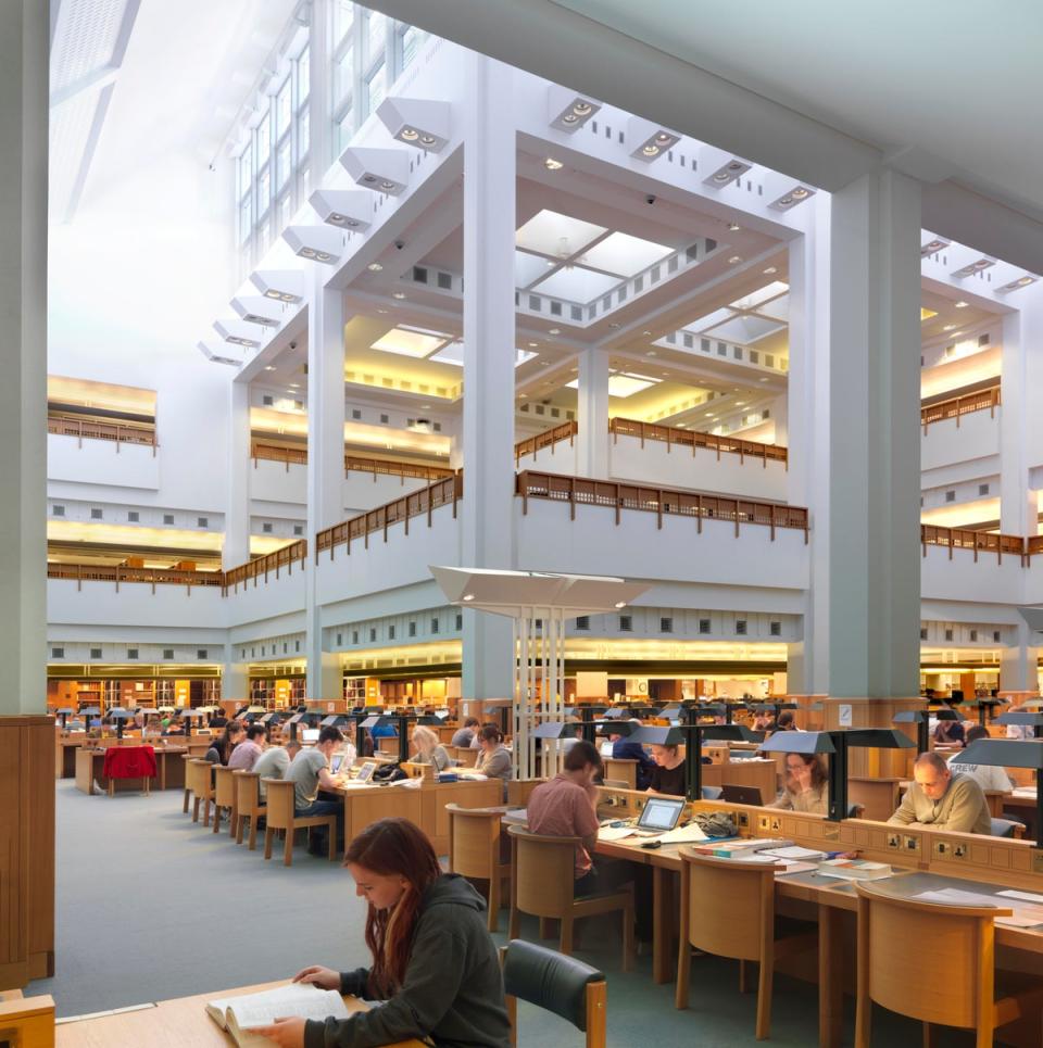 One of the British Library’s 11 Reading Rooms (British Library)