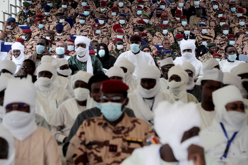 Funeral of late Chad's President Deby in N'Djamena