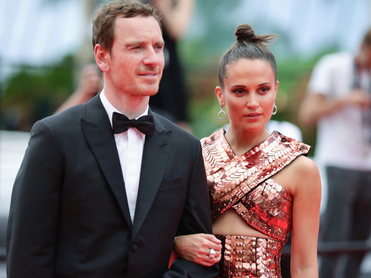 Alicia Vikander and Michael Fassbender welcomed a baby son last year (Getty Images)