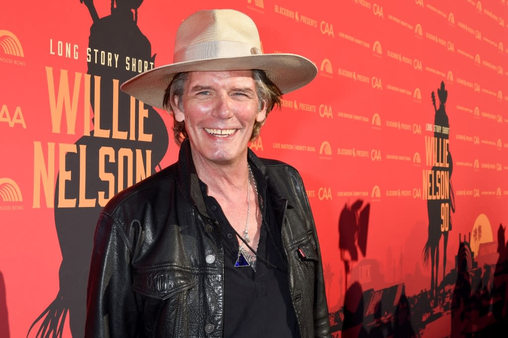 Charlie Sexton at "Long Story Short: Willie Nelson 90" held at the Hollywood Bowl on April 29, 2023 in Los Angeles, California.