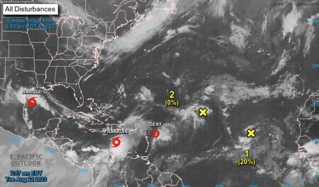 UPDATE: Tropical Storm Franklin expected to make Mexico landfall overnight