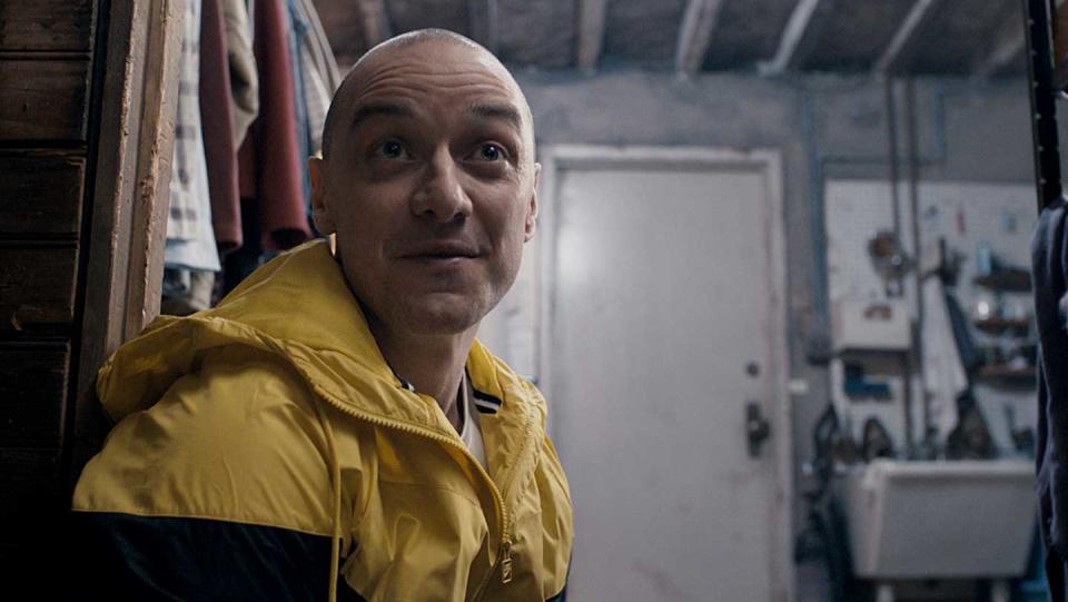 One of the many James McAvoys in Split (credit: Universal Pictures)