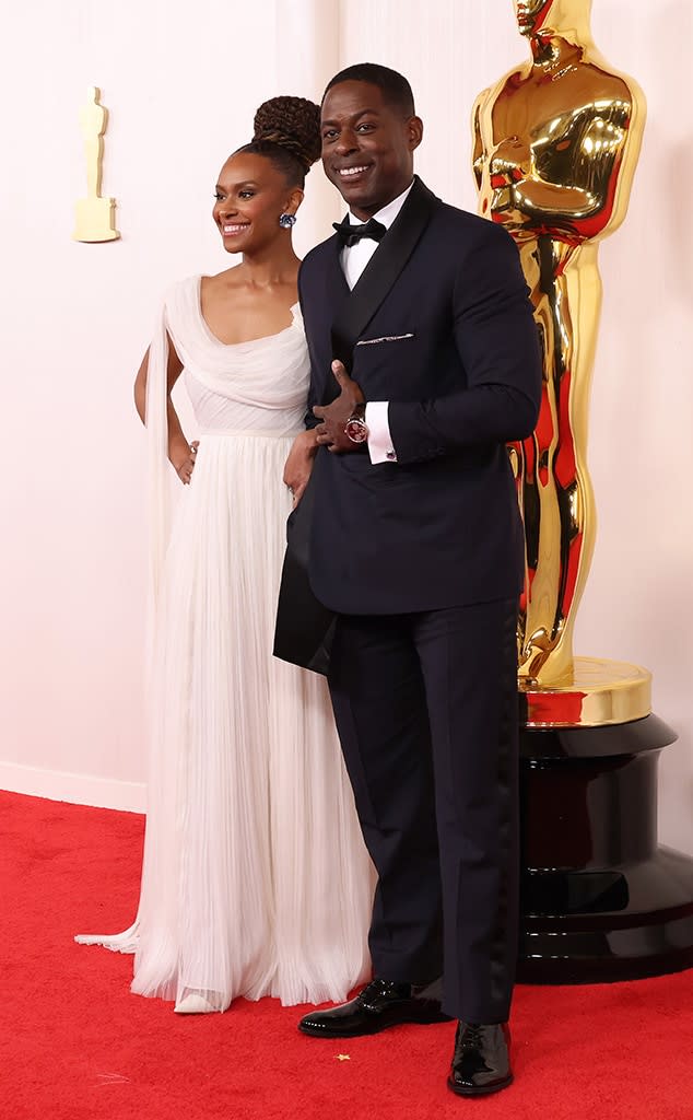 <p>Sterling K. Brown and Ryan Michelle Bathe&nbsp;</p>